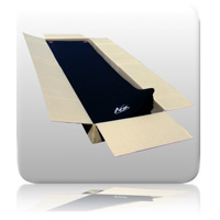 Bulk 6 - AOK Exercise Mat - NO EYELETS - Black - 15mm 